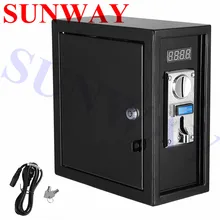 Монетный счётчик блок управления мульти Монетный акцептор блок питания для стиральной машины/торговый автомат многовариантный селектор монет