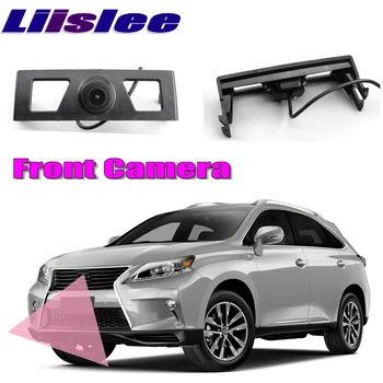 

LiisLee Car Front Camera For Lexus RX AL20 2015-2018 LOGO Hood Mesh Front Grille CAM DIY Manually Control Channel Front Camera