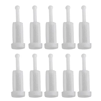 

100pcs Plastic Gravity Type Spray Gun Spray Filter Pot Diameter 11mm Total Length 36mm Can Adapt to the Majority of Solvent