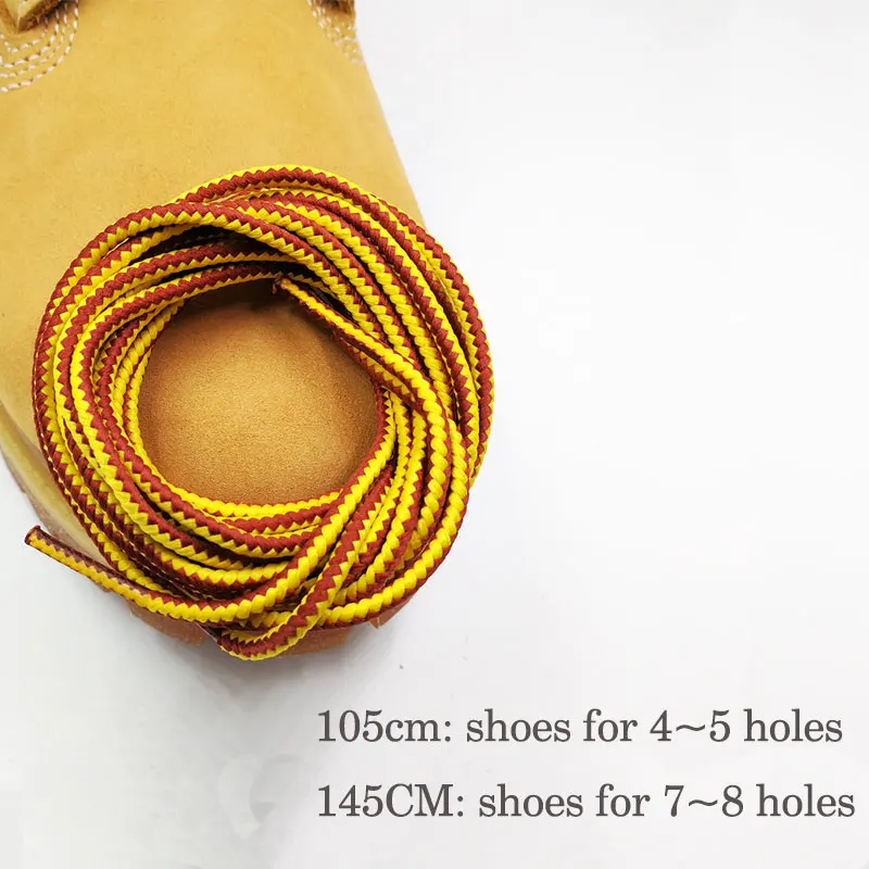105 и 145 см для больших сапог дизайн веревки шнурки круглый повседневные кроссовки Спорт Альпинизм Катание на коньках ботинки шнурки спортивные
