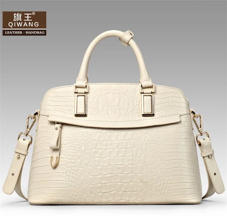 Женские маленькие сумки из крокодиловой кожи Qiwang, роскошные дизайнерские женские сумки, натуральная кожа, женские сумки через плечо