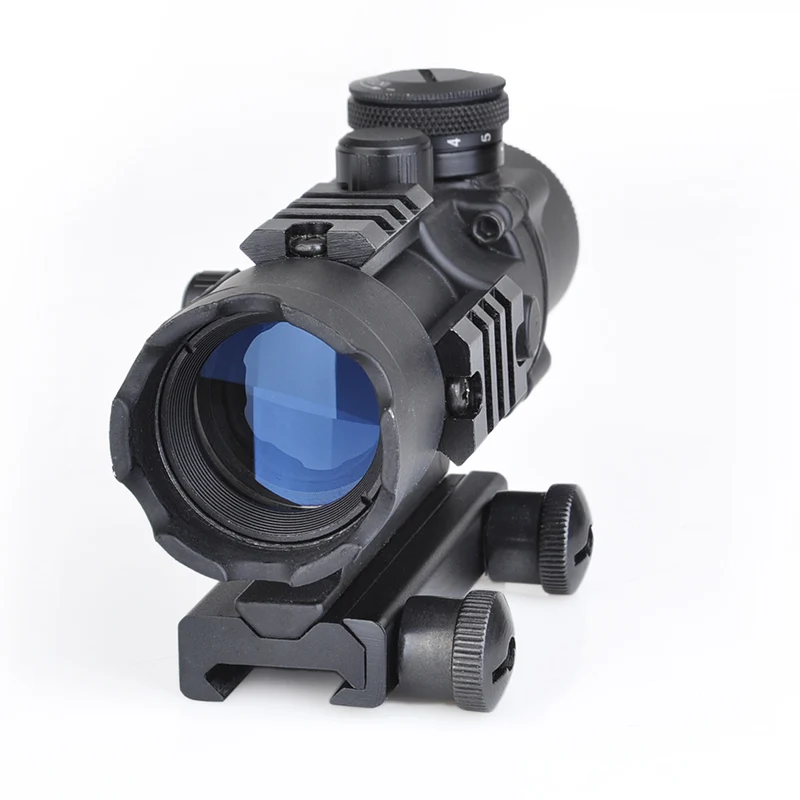 

SEIGNEER 4x32 Illumination Tactical Compact Scope AO3036 base weaver/picatinny base rail rapid range reticle