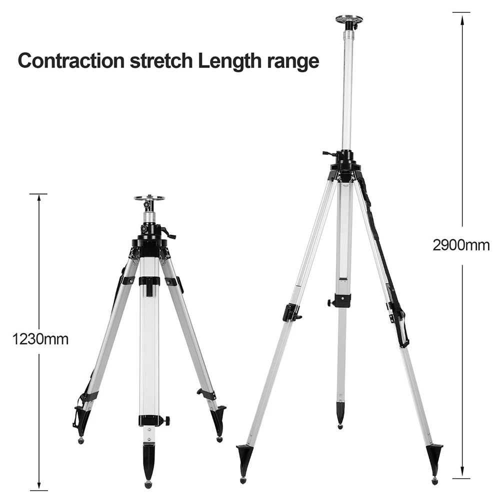 FIRECORE 2,9 м 360 лазерный нивелир штатив Регулируемый алюминиевый лазер выделенный