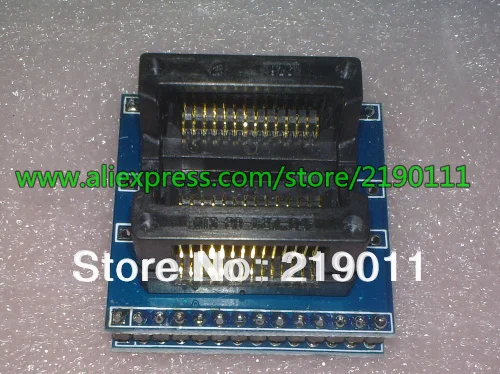 

SOP28 to DIP28 Adapter Socket Wide 300mil IC SOIC28 to DIP28 SOP16 to DIP16 SOP20 to DIP20 IC programmer socket adapter
