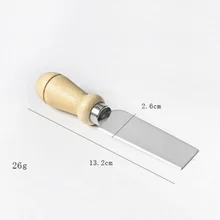 4 шт./лот из нержавеющей стали сырный Набор ножей с бамбуковой деревянной ручкой, кухонные принадлежности для выпечки сырорезка набор резцов