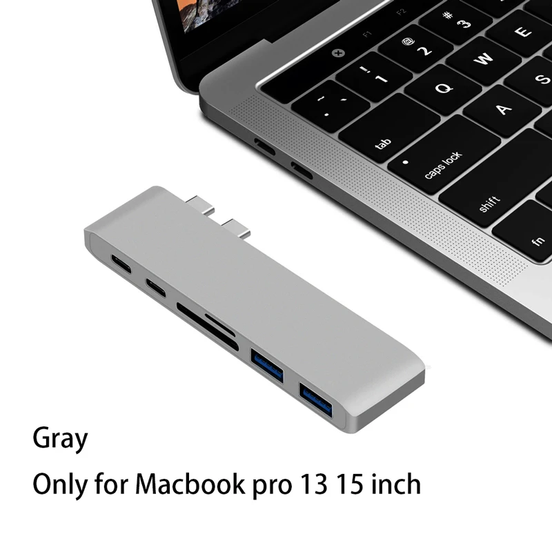 USB-C-Hub-for-MacBook-Pro-GOOJODOQ-Aluminium-Type-C-to-2-USB-3-0
