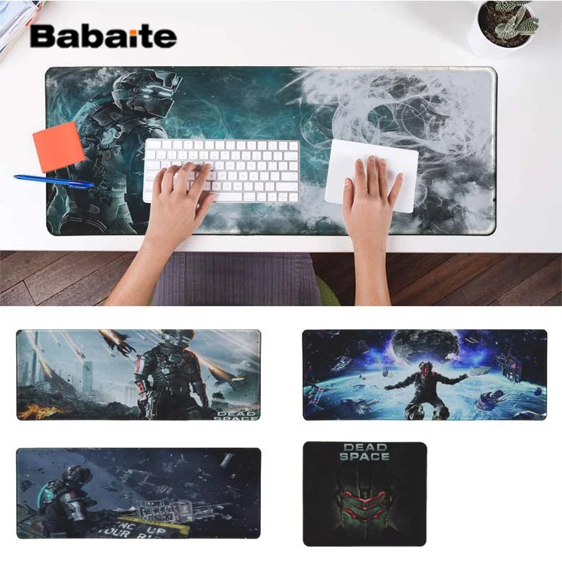 

Babaite Cool New Dead Space Silicone large/small Pad to Mouse Game Free Shipping Large Mouse Pad Keyboards Mat
