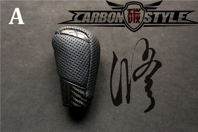 

Fit for Mazda ATENZA AXELA CX5 CX7 carbon fiber shift knob gear lever gear head handball