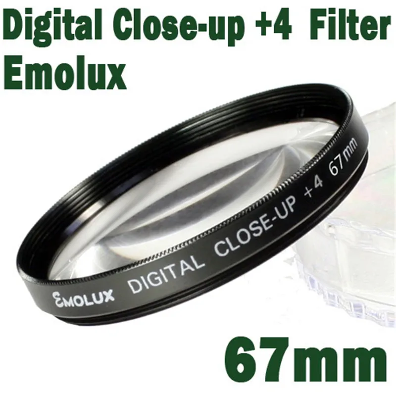 Good Camcorder Emolux 67mm (+4) Close Up Digital Camera Filters For