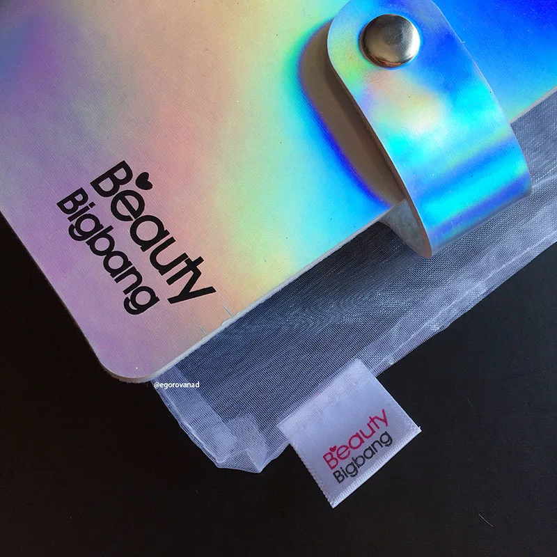 Günstige BeautyBigBang 2Pcs Nagel, Platte Fall Nagel Vorlage Tasche Regenbogen Quadrat Rechteckigen Halter Tasche Nail art Organizer Fall