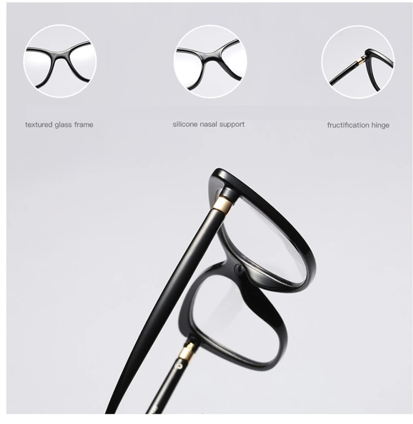 Квадратные оправы для очков для мужчин и женщин, модные оптические компьютерные очки 45737