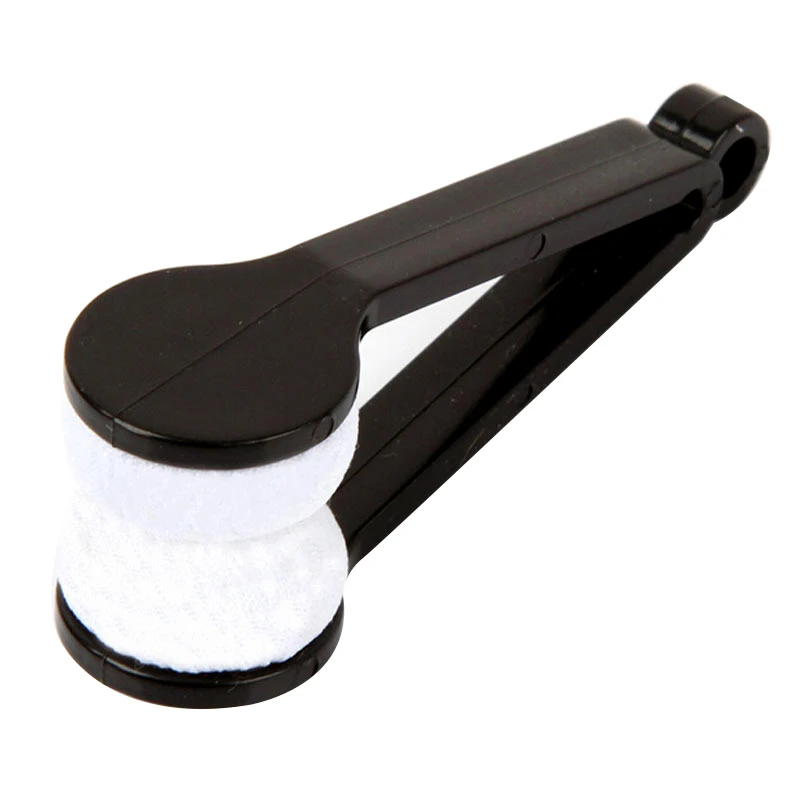Портативная многофункциональная щетка для чистки очков с двумя боками щетка из микрофибры очки чистящее средство для очков инструменты для очистки