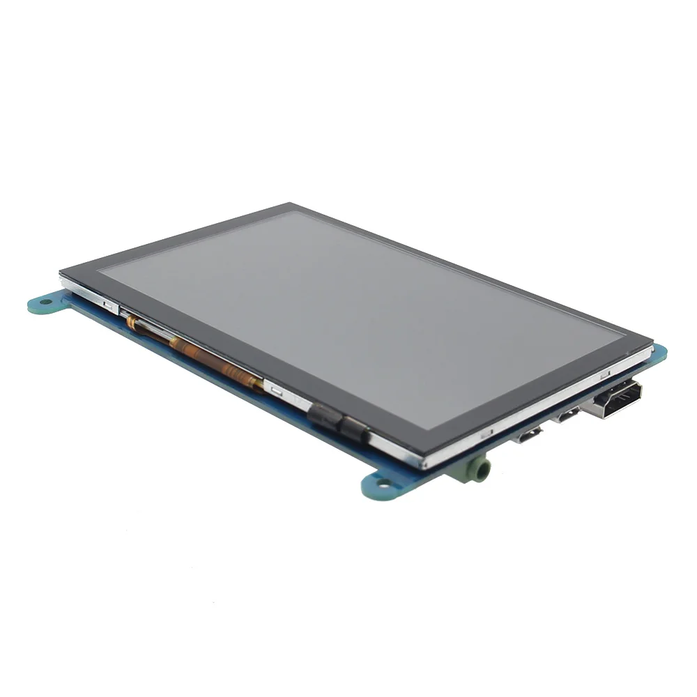 5 дюймовый сенсорный ЖК экран 800x480 HDMI с экранным меню для Raspberry Pi 3 B +/BB Black|ЖК-модули|