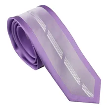 Lammulin галстуки мужские обтягивающие галстук дизайн Уникальный фиолетовый с серебряной вертикальной полосой микрофибры галстук модный тонкий галстук 6 см