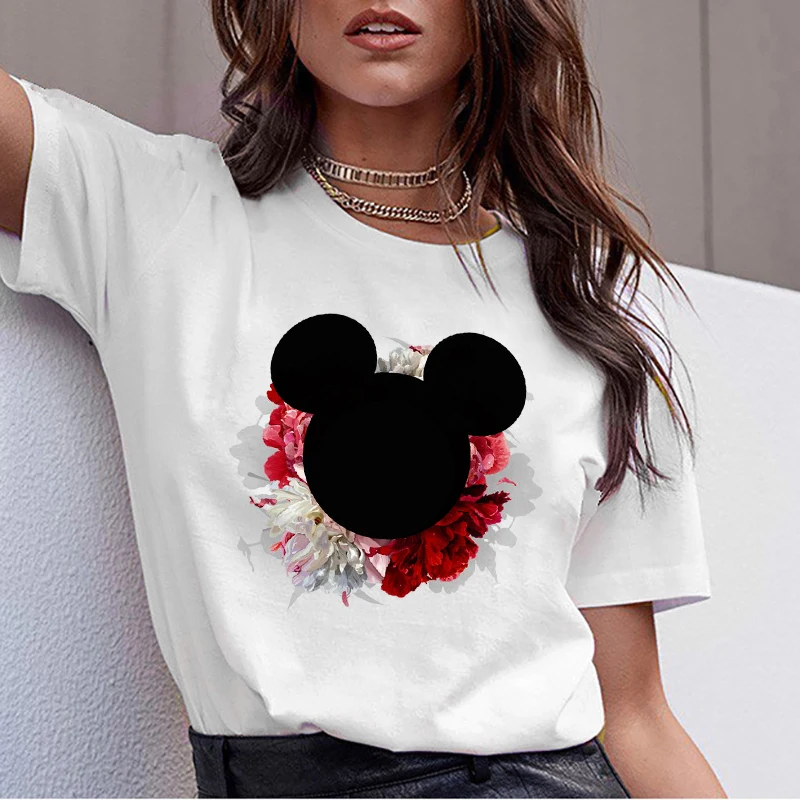 Zogankin impressão dos desenhos animados das mulheres t camisa verão casual manga curta o pescoço camiseta senhoras branco tshirt topos bonito t camisa|Camisetas| - AliExpress