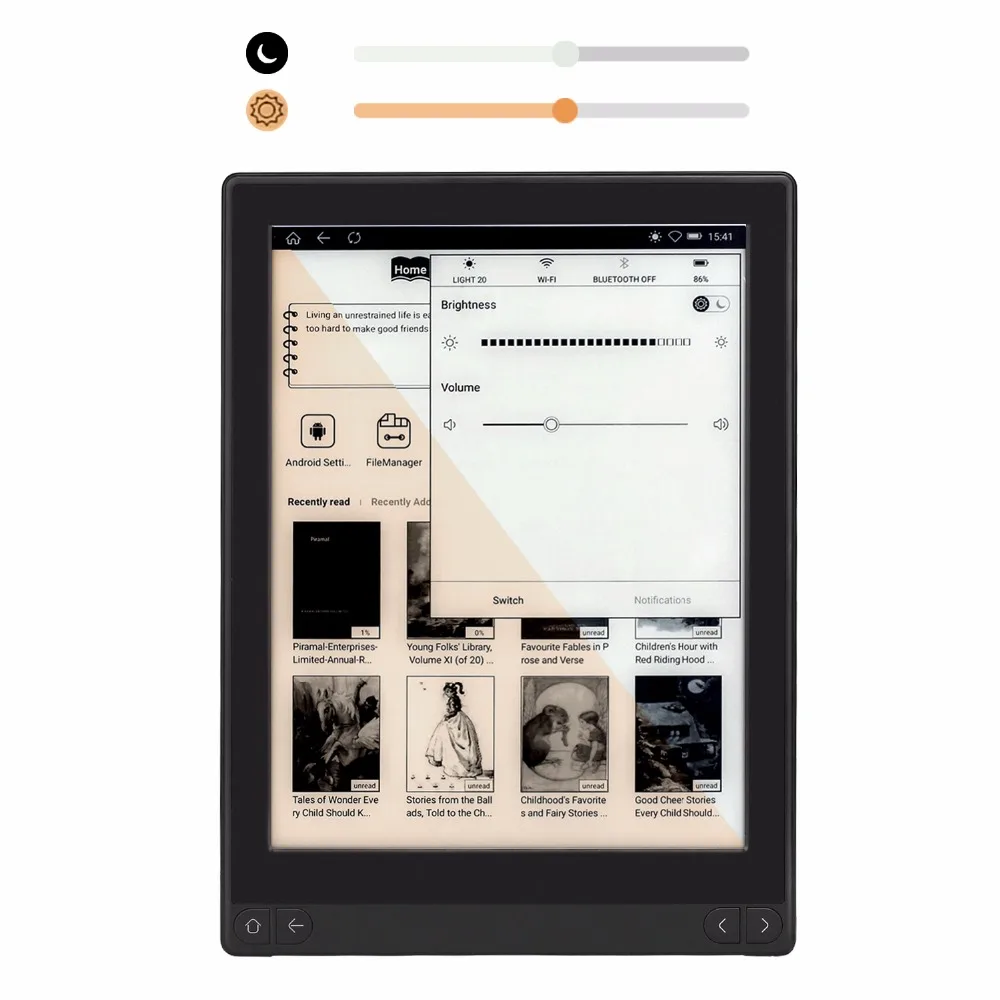 Электронная книга Likebook Mimas 10 3 дюйма восьмиядерный процессором 2 Гб ОЗУ двойная