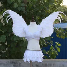 Сексуальные черные крылья Ангела на заказ, для шоу, сцены, вечерние, реквизиты, косплей костюм 90*120 см, EMS