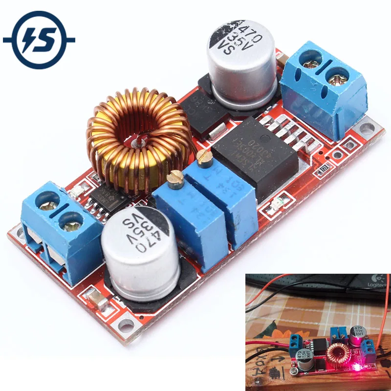 5A Lithium Charger Step down 5A Power Supply Module LED Driver 