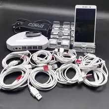Телефон специализированном магазине Дисплей 8 шт. мобильного телефона Охранной Сигнализации Системы Anti-Theft и зарядки для iPhone/Samsung/ huawei/VIVO/OPPO