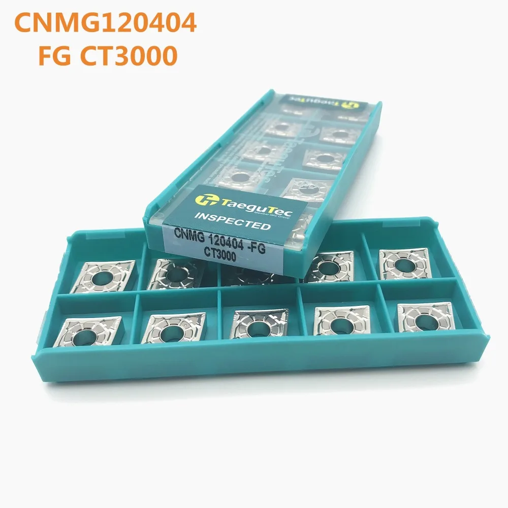 

20PCS Turning tool CNMG120404 FG CT3000 high precision cermet aluminum alloy blade lathe tool CNMG120404 metal turning tool