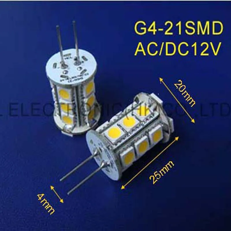 Высокое качество AC/DC12V G4 хрустальные светильники светодиодные LED G4 лампы 12 В G4 лампа gu4 Светильники потолочные светодиодные g4 свет LED