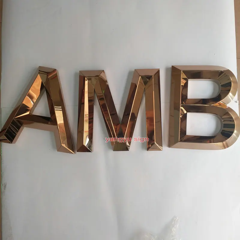 Sinal e Letras de Aço Cortado a Laser 3d Inoxidável 2 Cheap Módulos de LED