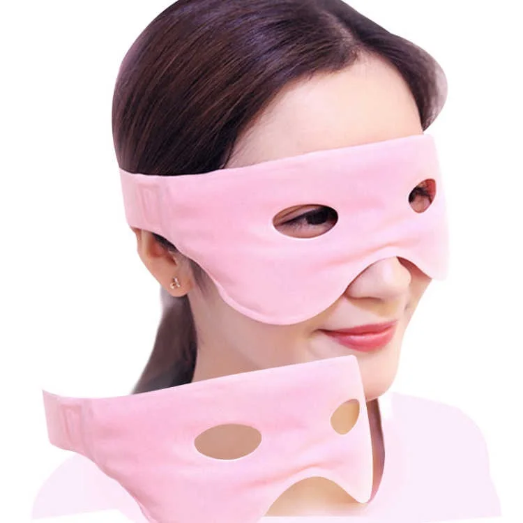 

Tourmaline Hot Compress Magnetic Therapy or Hot /Cold Gel Magnetic Whitening Facial Eye Mask To Alleviate Eye Fatigue