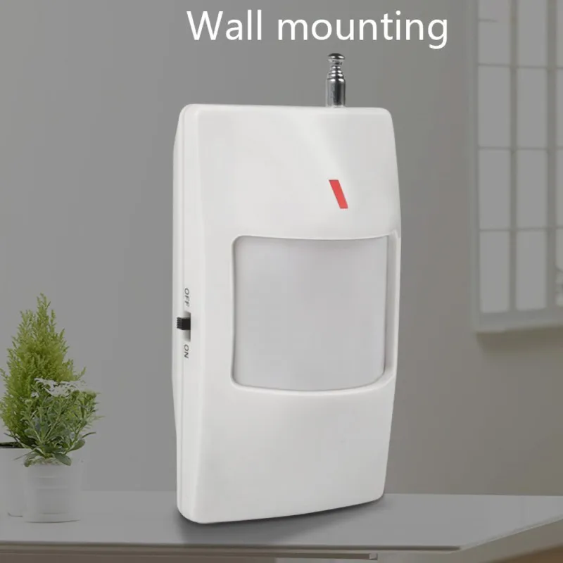 

Wireless Passive Infrared Detector PIR Motion Sensor For 433MHz Wifi / GSM / PSTN Home Security Alarm System