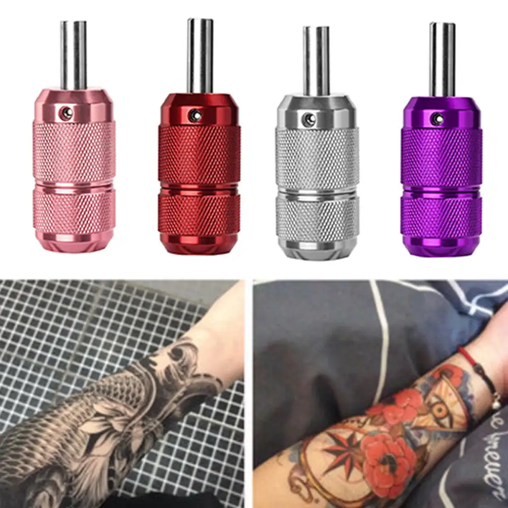 Professional 25mm Aluminum Alloy Self-Locking Tattoo Handle Tattoo Machine Supplies Body Art Tool