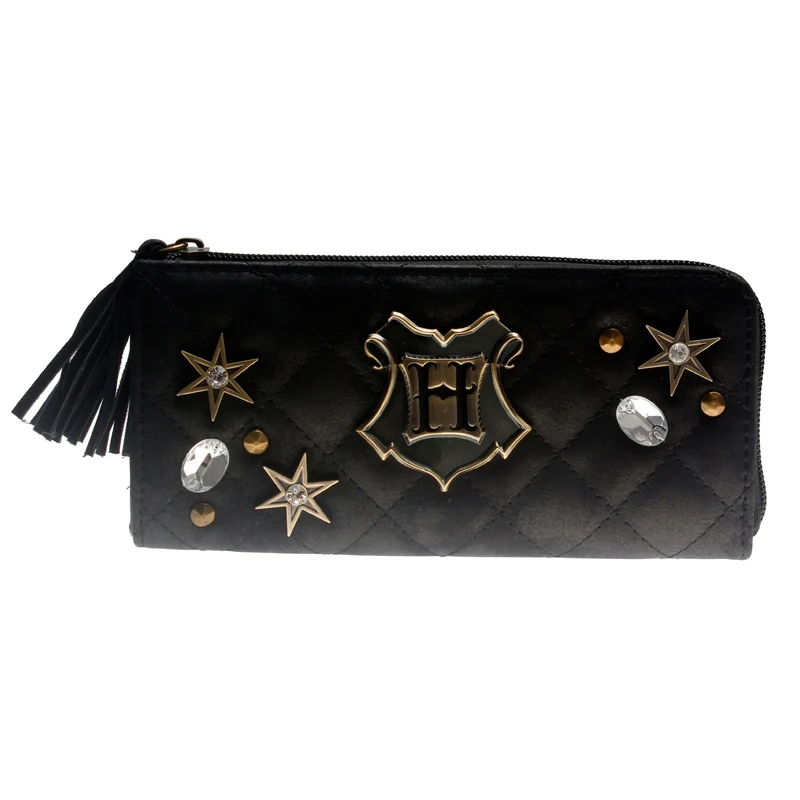 

HOGWARTS QUILTED ZIPPER WALLET WOMEN PURSE DFT-5517