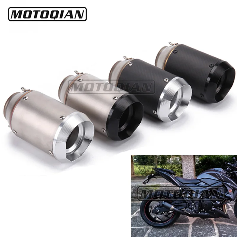 

Motorcycle Exhaust Muffler Escape Pipe DB Killer For S1000RR CBR1000RR ZX-10R R6 MT10 R6 mt09 ninja400 Z250 Z800 z900 z1000