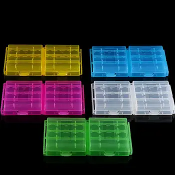 

10Pcs AA AAA Battery Box Multifunctional Transparent Hard Plastic Case Storage Box For AA AAA Battery Hot