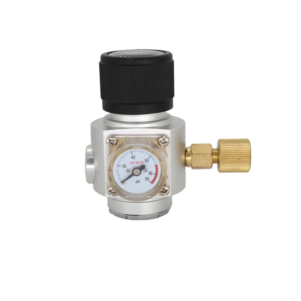 Регулятор газа для домашнего пивоварения 90PSI CO2 мини регулятор резьба 3/8 и 5/8