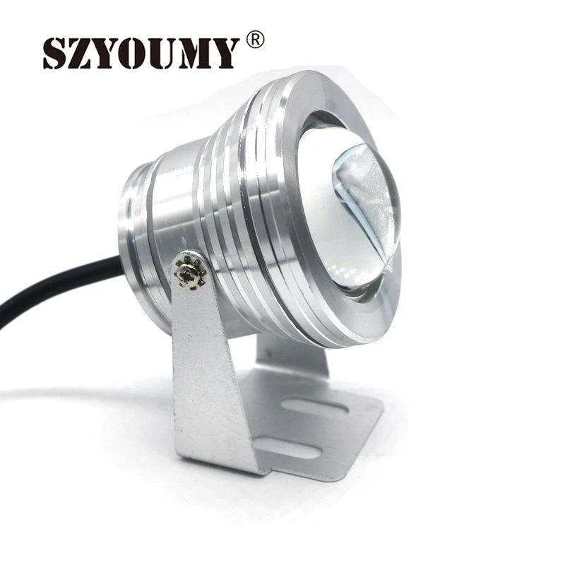 SZYOUMY 16 Цвета 10 W 12 V RGB светодиодный подводная подсветка для фонтана 1000LM бассейн, пруд аквариума аквариумный светодиодный фонарь лампа