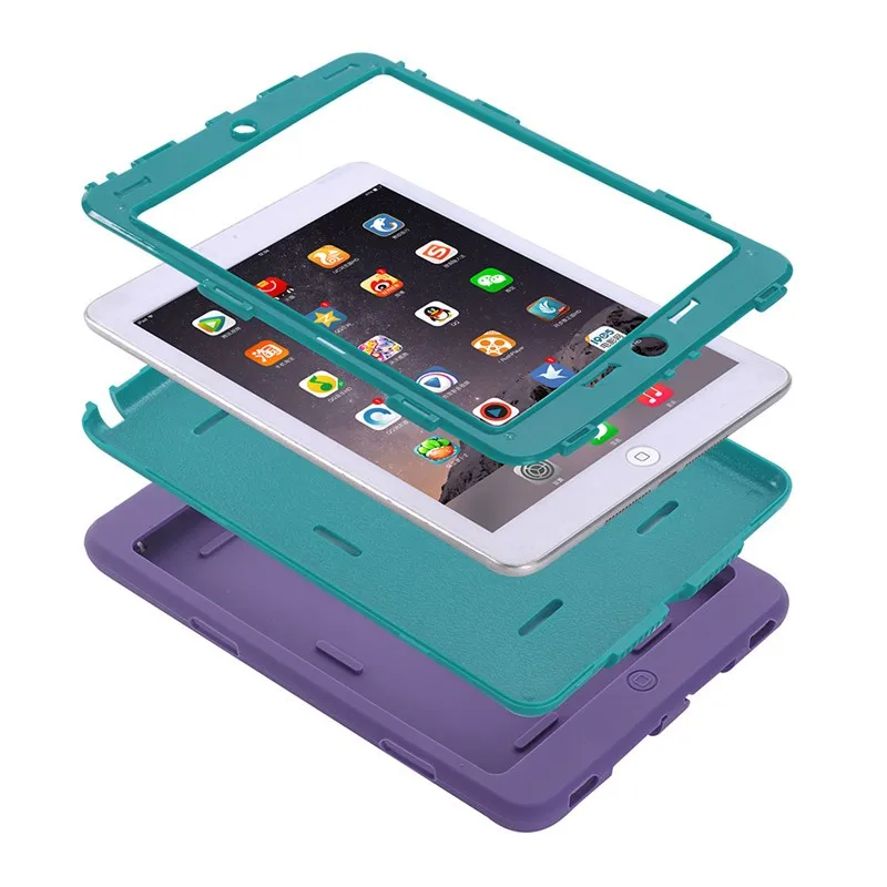 Eco-friendly Baby Safe Case For Apple IPad Mini Case Kids Shockproof TPU PC Tablet Case For IPad Mini 2 Mini 3 Mini 1 Cover (2)