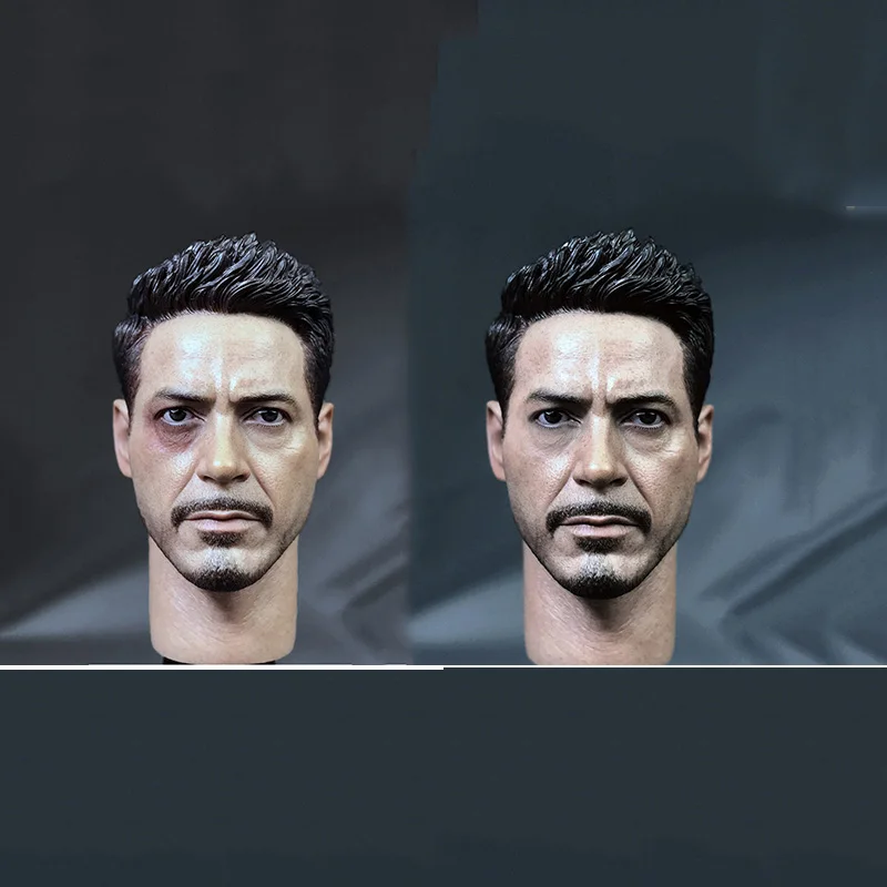 1/6 Tony Head с шеей для 12 дюймовых фигурок версия битвы поврежденная и обычная