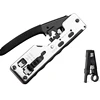 Combo réseau Rj45 outil télécom sertissage pince pour Rj45 Cat7 Cat6A Cat6 Cat5 Rj11 Rj12 fiches modulaires pinces métalliques pince outil ► Photo 1/6