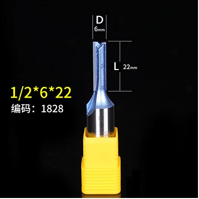 Высокое качество использовать ДСП два флейта прямые биты, соединяющие канавок Rabbet Endmill фреза Arden маршрутизатор бит - Длина режущей кромки: 1828