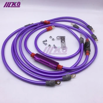 

Universal Racing Fire dragon line Car Earthing Cable Grounding Cable Ground Wire Kit