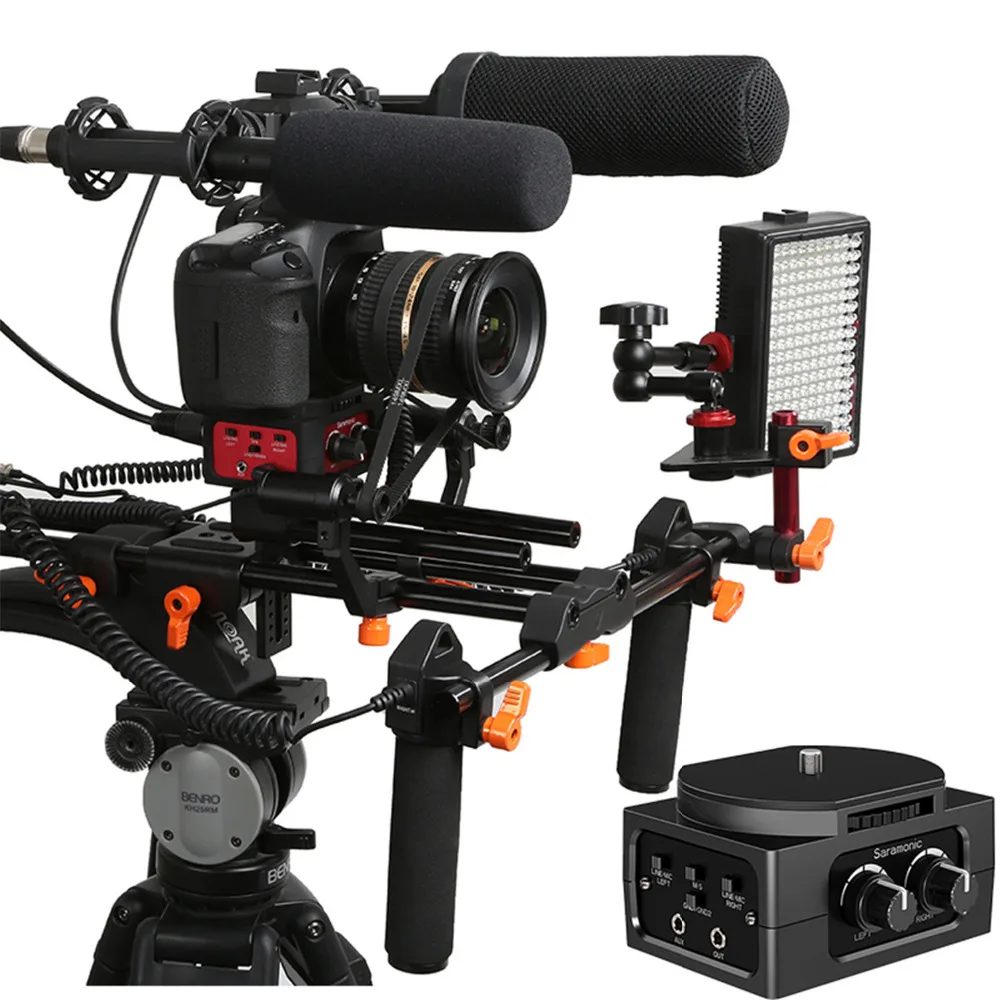 Saramonic-SR-AX101-2-Channel-Audio-Mixer-Microphone-Adapter-with-XLR-3-5mm-Inteface-for-Canon (3)