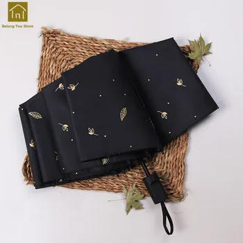 

Uv Protection Umbrella Folding Mini Women Windproof Uv Parasol Garden Biohazard Parapluie Pluie Rain Umbrella Women Sun QKW238