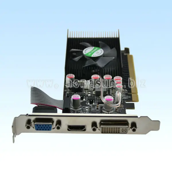 Дешевые графическая карта NF 9300GS 1 ГБ DDR2 pci разрядный Express 16X микро hdmi DVI падения