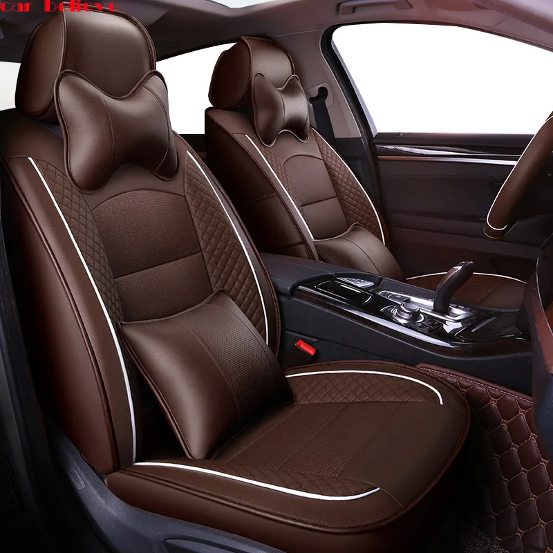 Car Believe Auto automobiles Leather car seat cover For Jeep Grand
