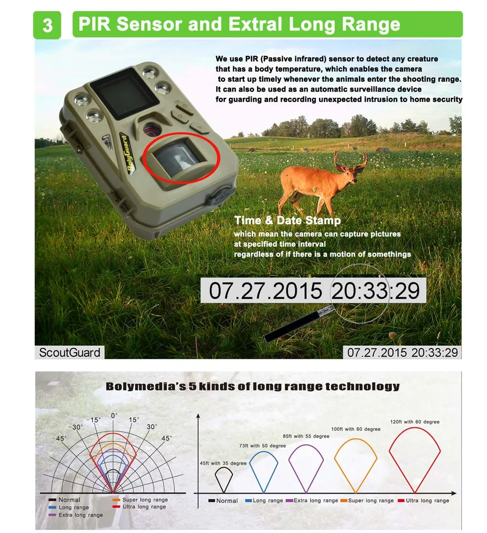 Bolyguard фото ловушки wifiTrail Скаутинг дикая природа цифровая камера видеонаблюдения ИК Ночное Видение Быстрый триггер время Охота камера