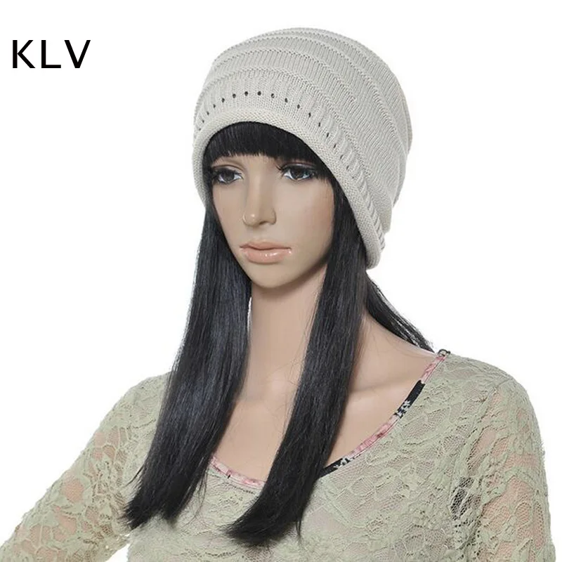 

2017 New Fashion Winter Hat Women Man Hat Skullies Beanies Unisex Warm Hat Knitted Cap Hats For Men Beanies Simple Warm Cap Soft