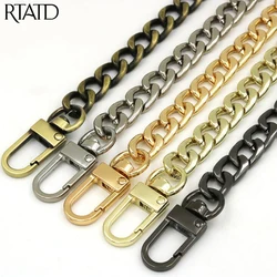 New Fashion Women Handbag Chain Strap Chic 100cm/120cm Length Flat Metal Bag Belts Decoration Bags Accessories New Fashion Women Handbag Chain Strap Chic 100cm/120cm Length Flat Metal Bag Belts Decoration Bags Accessories