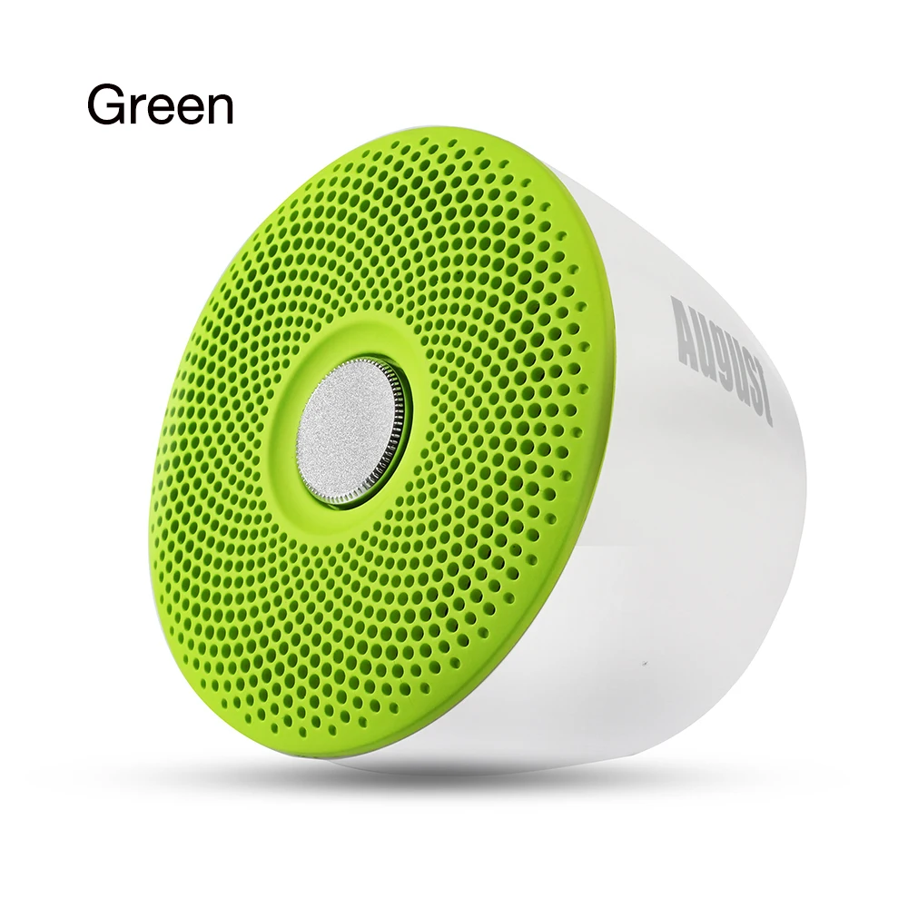 August MS430 Waterproof Bluetooth Speakers Green 
