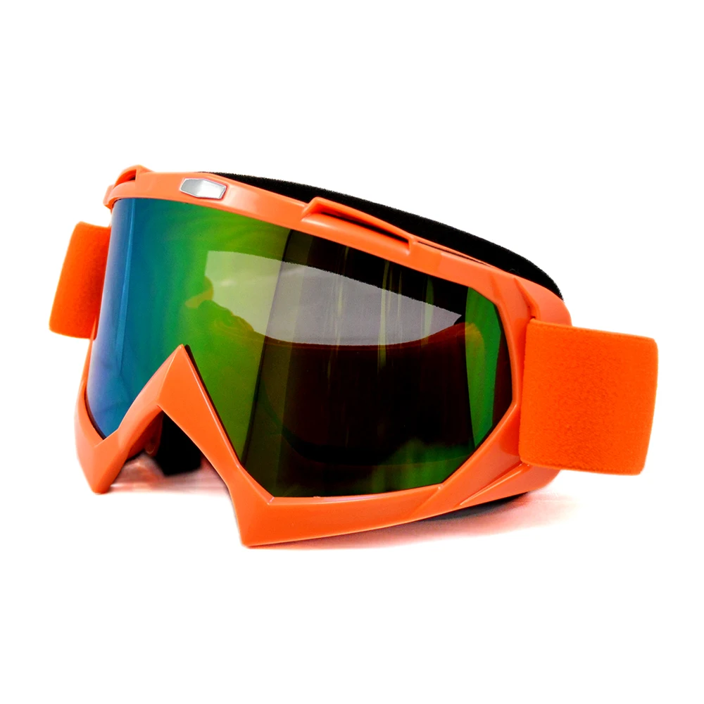 

BJGLOBAL Cool Motorcycle goggles Motocross Bike Cross Country Flexible Goggles for Helmet Open Face Half Gafas Ciclismo