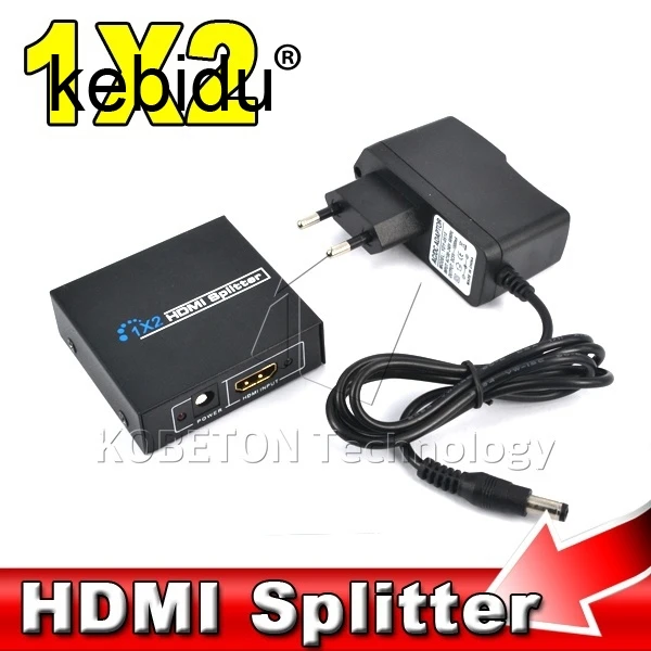

1 to 2 HDMI Splitter HDMI Switch 5V 1A Adapter USB Power Supply Cable for XBOX 360 for PS3 1080P 3D HDTV HDCP TV Audio Video