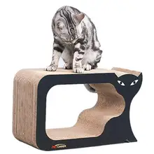Квадратная Когтеточка для кошек, картонная бумага для кровати, высокое качество, Когтеточка для кошек, привлекательная Лилия